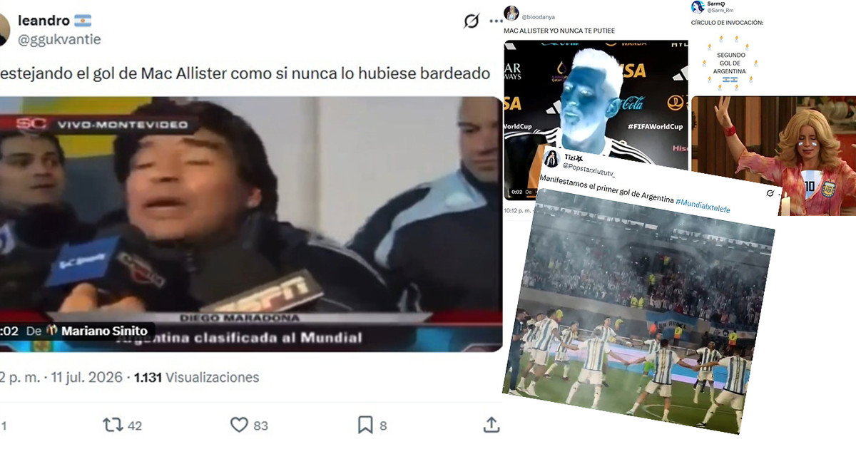 Los memes del triunfo argentino: Mac Allister, Cami Mayan y brujerías
