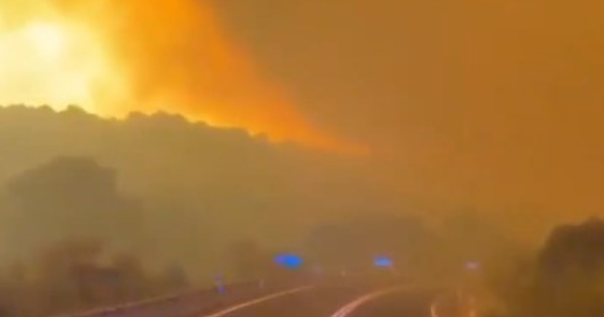 Bomberos graban el momento de terror: “Si se para el camión aquí, lo flipamos”