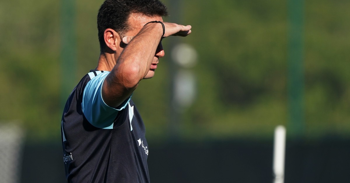 Scaloni prueba variantes sin definir el equipo para la semifinal ante Inglaterra