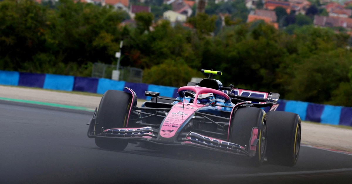 Franco Colapinto se prepara para el GP de Hungría en el Hungaroring