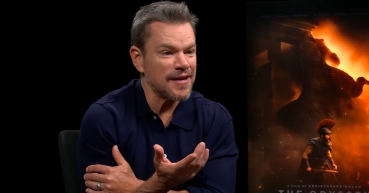 La doble de Matt Damon en La Odisea que lo dejó sin palabras: “Los brazos más impresionantes que vi”