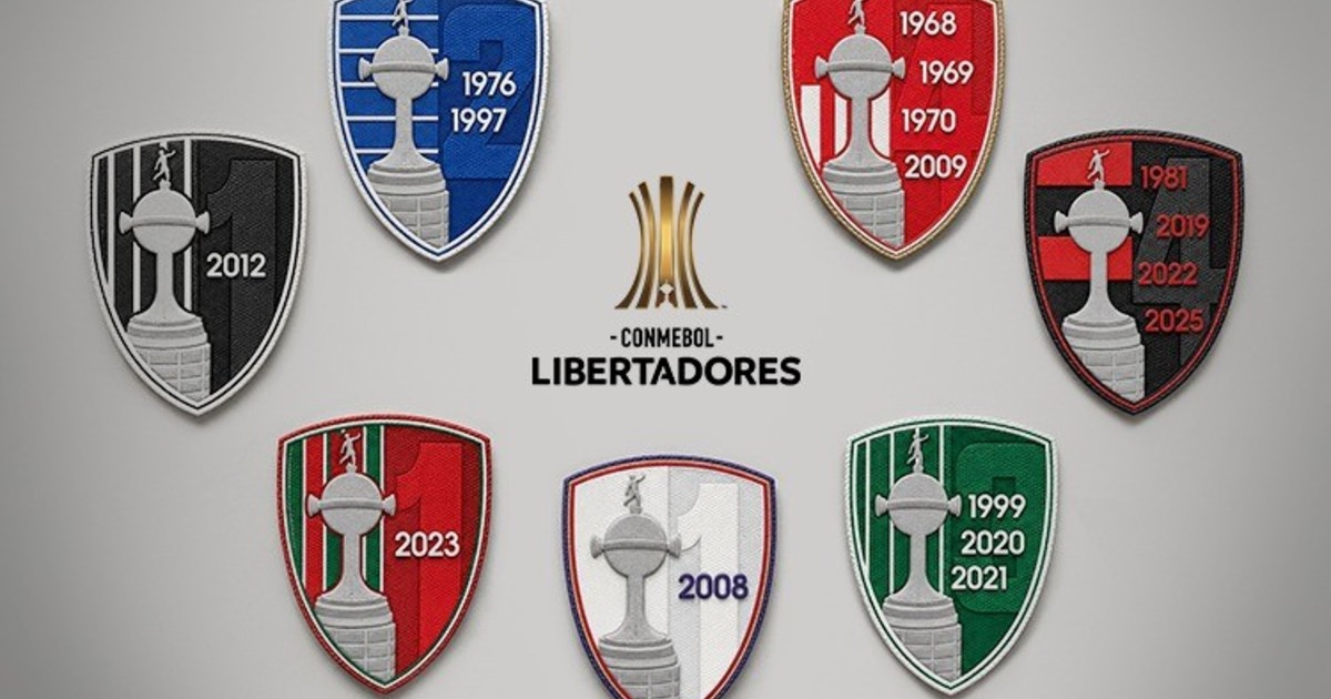 Parche especial para los campeones de la Libertadores: el diseño que lucirán los grandes argentinos