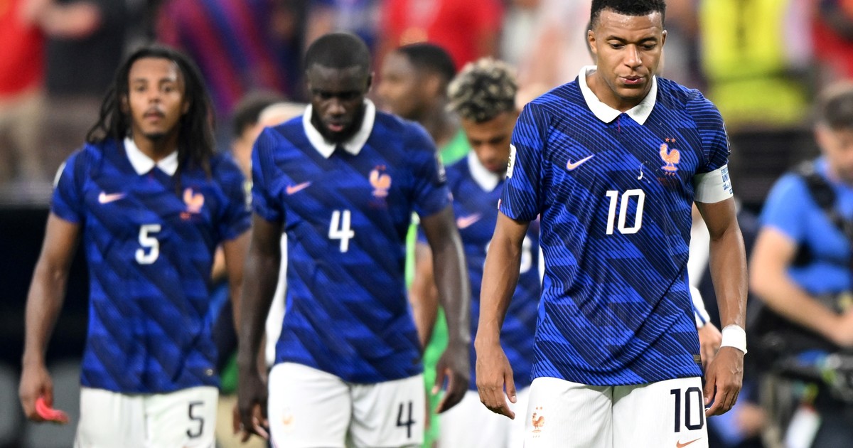 Mbappé, la gran decepción de Francia en su peor partido del Mundial