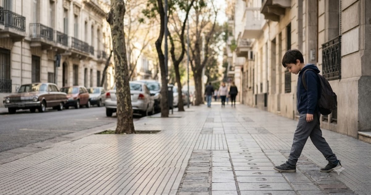 El hábito infantil de contar baldosas que esconde una habilidad clave