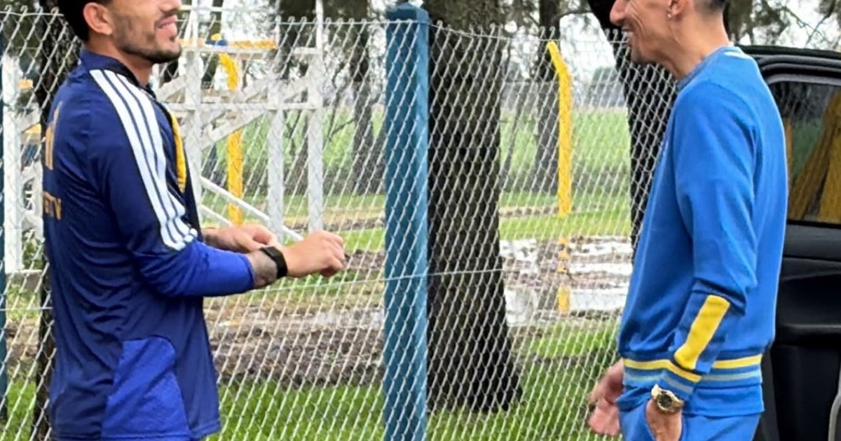 Reencuentro de campeones: Paredes y Di María compartieron entrenamiento en Rosario