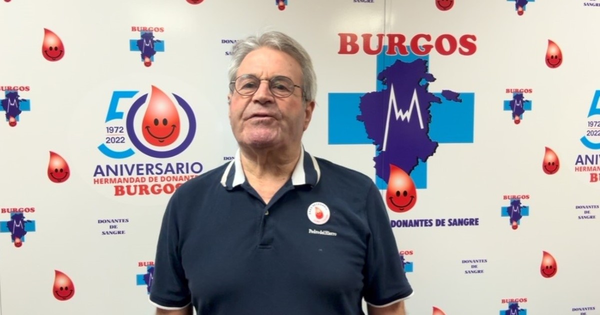 Donante récord: Francisco del Amo, el europeo que más sangre dio, sigue sumando extracciones a los 70