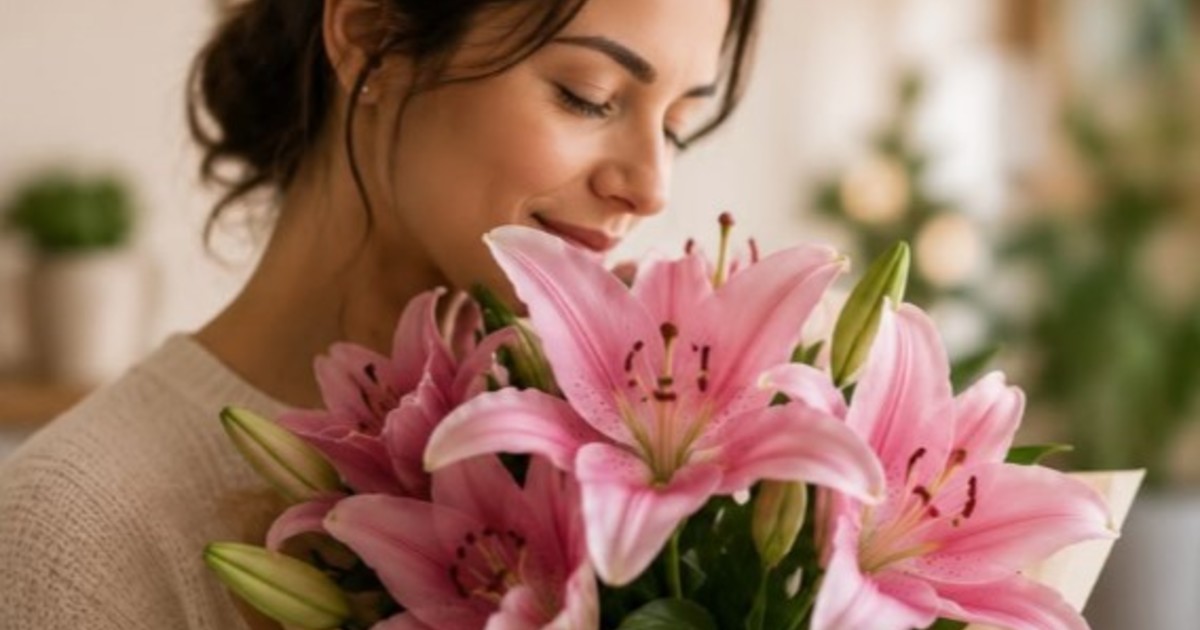¿Lirios? Tu flor favorita podría estar hablando de vos