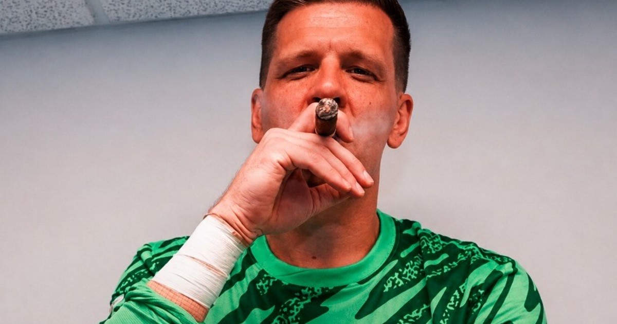 Szczesny, sin filtros: "Fumar es terrible, pero no voy a pelear contra esa adicción"