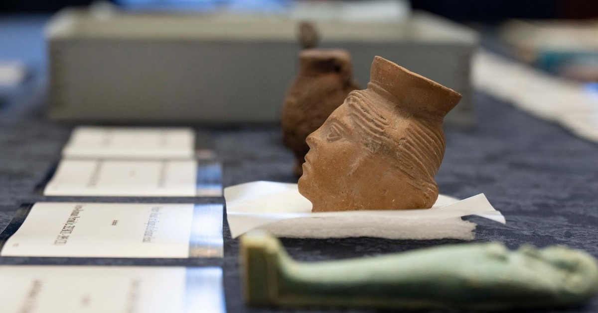El FBI devolvió a Egipto 48 piezas arqueológicas robadas