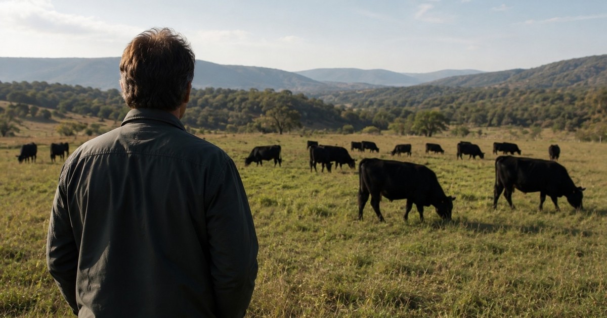 El agrónomo que convirtió a sus vacas en bomberos: así previene incendios con tecnología