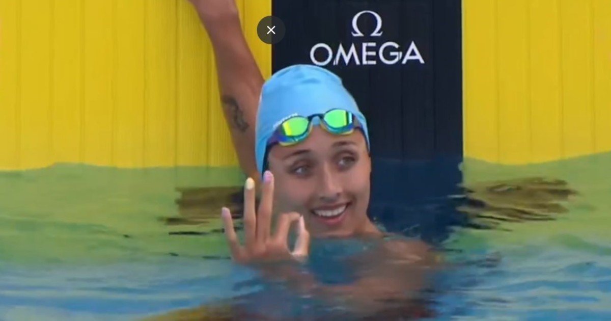 Agostina Hein hizo historia en el Pan Pacific: bronce con récord sudamericano