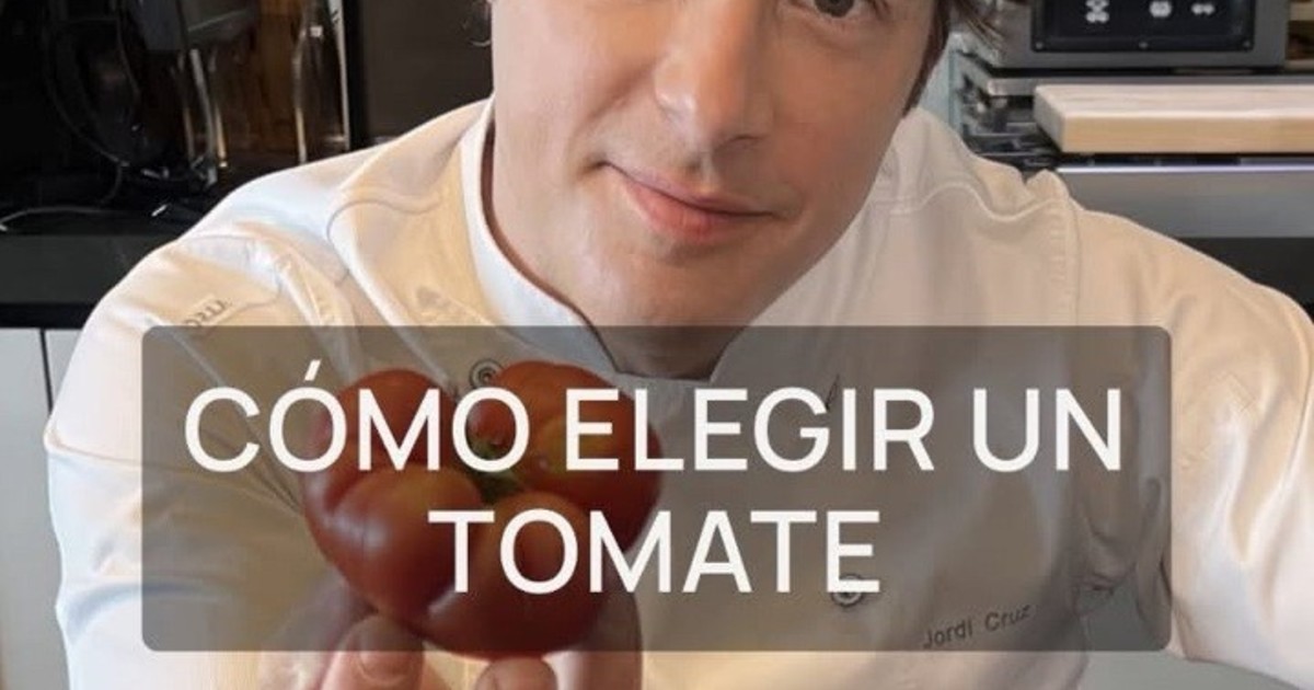 El truco del chef Jordi Cruz para elegir el tomate perfecto: el color no lo es todo